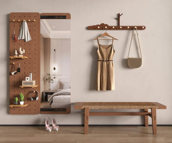 Modern Stool For Changing Shoes-ID:952578079