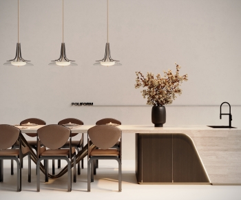 Modern Dining Table And Chairs-ID:427339087