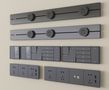 Modern Switch Socket Panel-ID:947096113