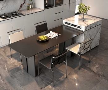 Modern Dining Table And Chairs-ID:885684978