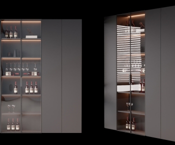 Modern Wine Cabinet-ID:417598963