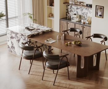 Modern Dining Table And Chairs-ID:138931043
