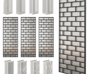 Modern Glass Screen Partition-ID:801706088