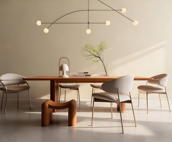 Modern Dining Table And Chairs-ID:900409268