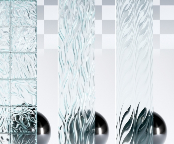 Modern Glass Screen Partition-ID:584530127