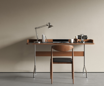 Modern Computer Desk And Chair-ID:846225988