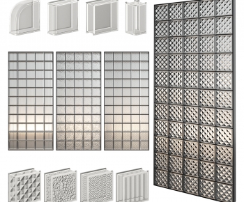 Modern Glass Screen Partition-ID:245889905