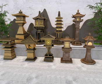 New Chinese Style Outdoor Light-ID:107366094