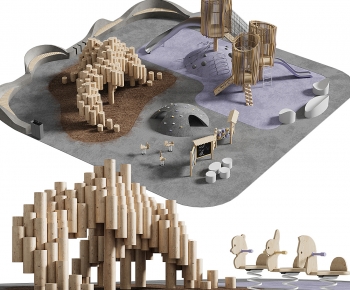 Modern Park Landscape-ID:243701937