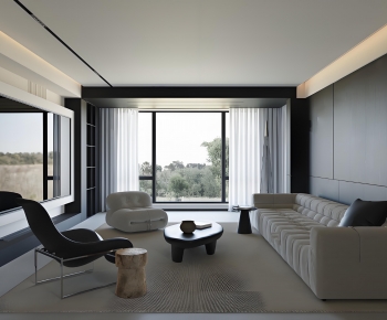 Modern A Living Room-ID:471344958