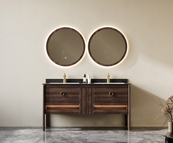 New Chinese Style Bathroom Cabinet-ID:360614064