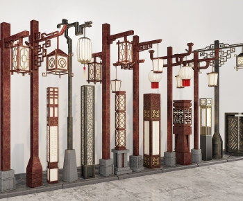 Chinese Style Outdoor Light-ID:936851021