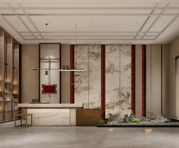 New Chinese Style Teahouse Tea House-ID:396536119