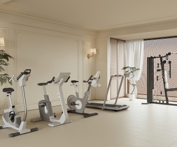Modern Home Fitness Room-ID:692121031