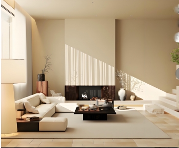 Modern A Living Room-ID:550879966