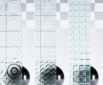 Modern Glass Screen Partition-ID:411401994