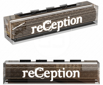 Modern Reception Desk-ID:895088912