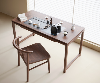 New Chinese Style Tea Tables And Chairs-ID:210983991