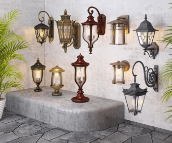 European Style Wall Lamp-ID:508780518