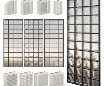 Modern Glass Screen Partition-ID:483304984
