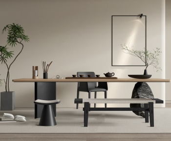 Modern Tea Tables And Chairs-ID:700347908