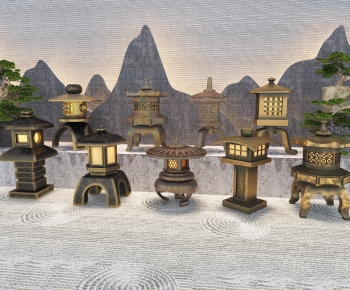 New Chinese Style Outdoor Light-ID:255587102