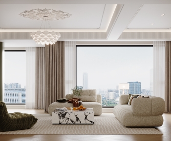 French Style A Living Room-ID:797760964