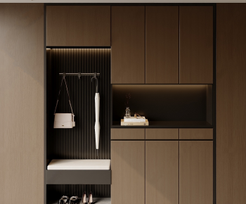 Modern Shoe Cabinet-ID:442291982