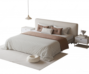 Modern Double Bed-ID:317533972