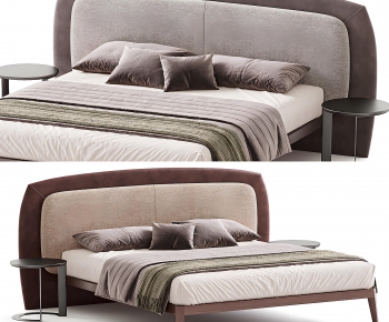 Modern Double Bed-ID:626034024
