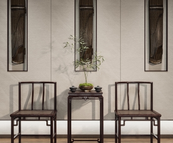 New Chinese Style Lounge Chair-ID:627434977