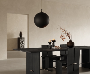 Wabi-sabi Style Dining Room-ID:309582955