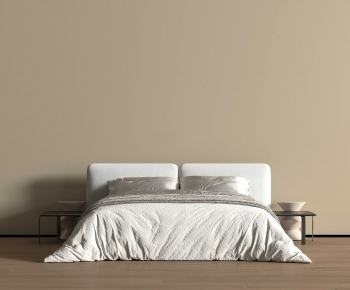 Modern Double Bed-ID:929326063