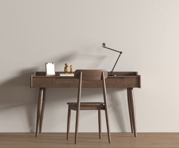 Modern Computer Desk And Chair-ID:111125955