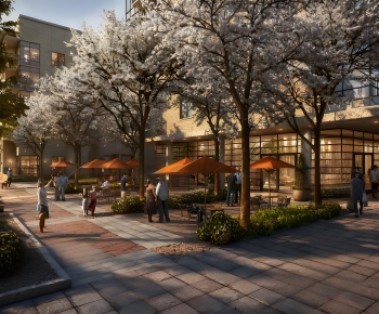 Modern Commercial Street-ID:921545984