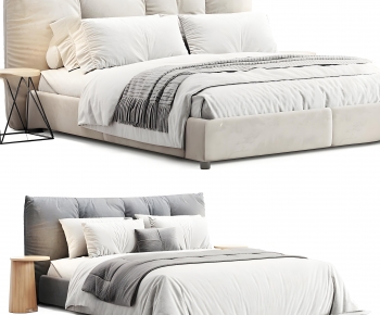 Modern Double Bed-ID:352752922