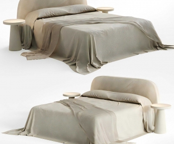 Modern Double Bed-ID:815435894