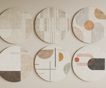 Modern Circular Carpet-ID:347702035