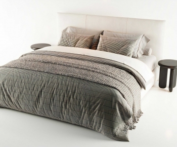 Modern Double Bed-ID:962728983