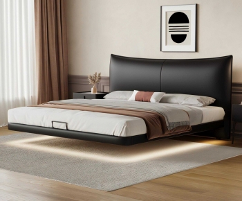 Modern Double Bed-ID:271517999