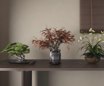 Modern Potted Green Plant-ID:210541011