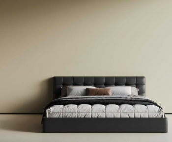 Modern Double Bed-ID:148005963