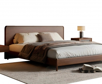 Modern Double Bed-ID:130170111
