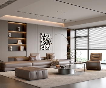 Modern A Living Room-ID:795208935