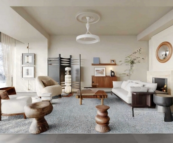 Modern A Living Room-ID:247095112