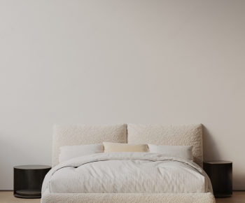 Modern Double Bed-ID:530519543