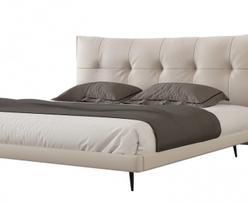 Modern Double Bed-ID:260329964