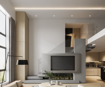 Modern A Living Room-ID:173309091