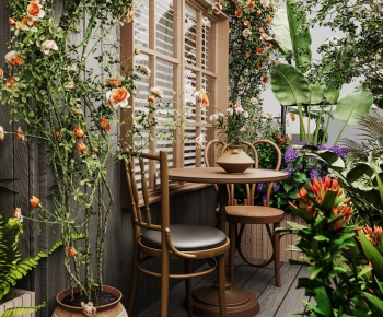 Modern Leisure Balcony-ID:329838042