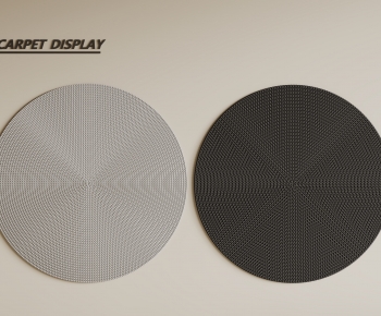 Modern Circular Carpet-ID:405100116